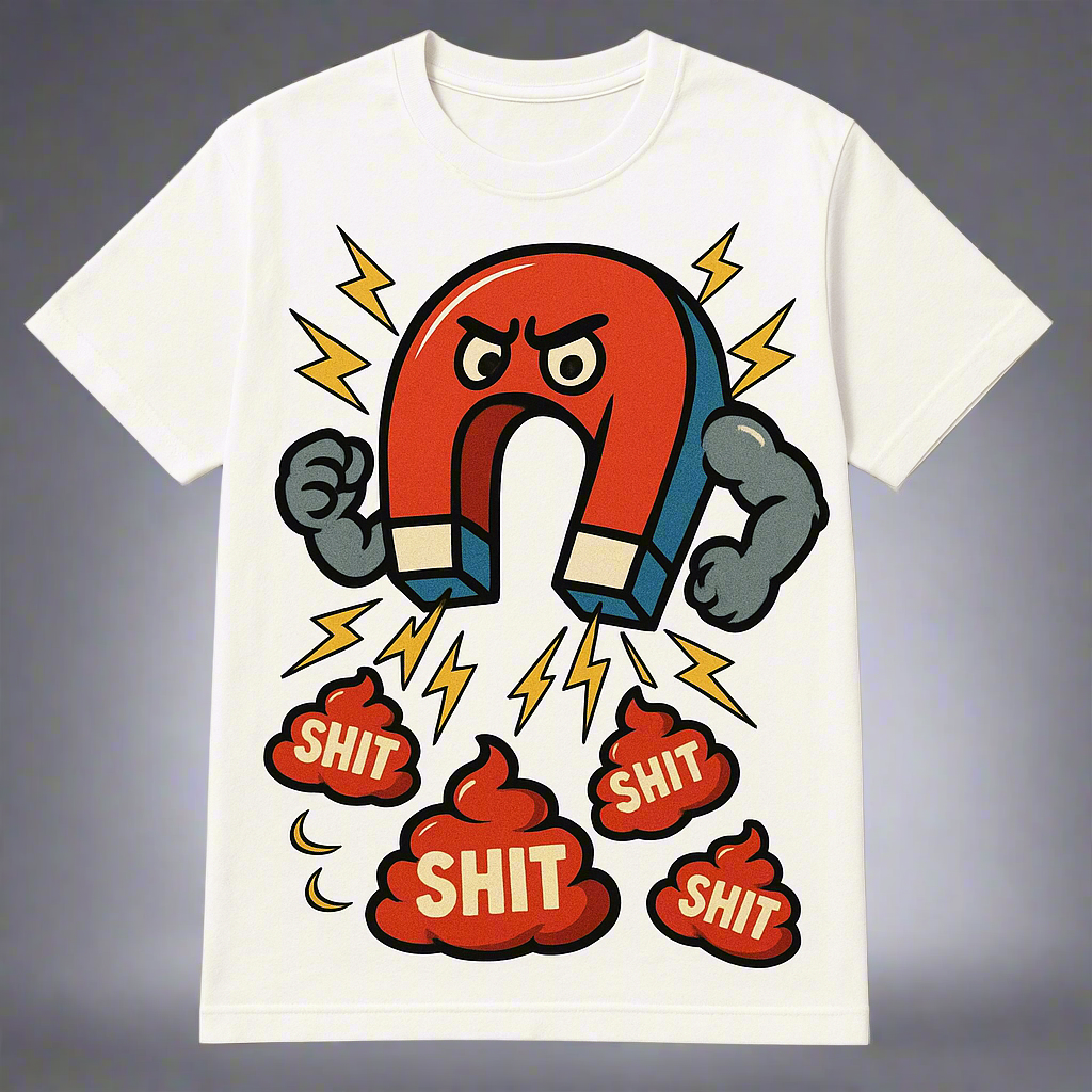 Shit Magnet – Bold Graphic Tee